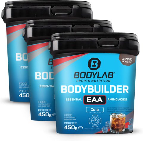3 x Bodybuilder EAA (je 450g)
