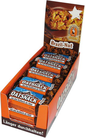 Energy OatSnack - 15x65g - Brazil Nut