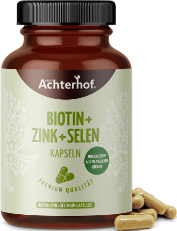Biotin+Zink+Selen Kapseln (120 Kapseln)