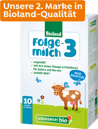 Lebenswert Bio-Folgemilch 3 ab dem 10. Monat (475g)