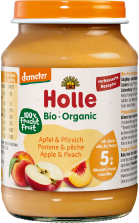 Apfel & Pfirsich - 190g - Demeter ab dem 5. Monat