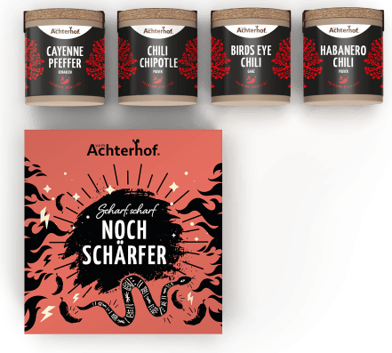 Scharf scharf – noch schärfer Set