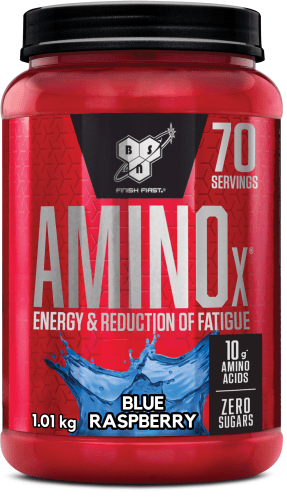 Amino X Aminosäuren BCAA - 1000g - Blaue Himbeere