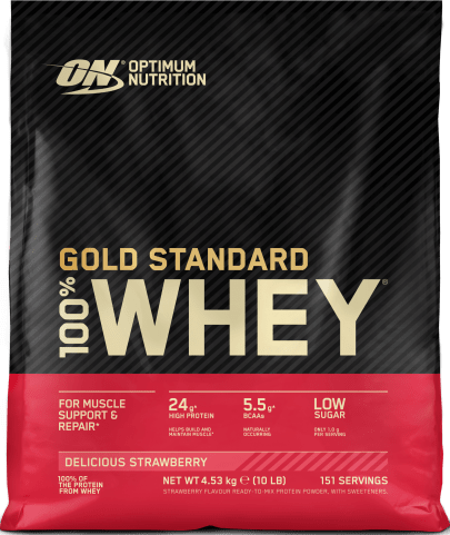 Thumbnail - 100% Whey Gold Standard - 4530g - Strawberry