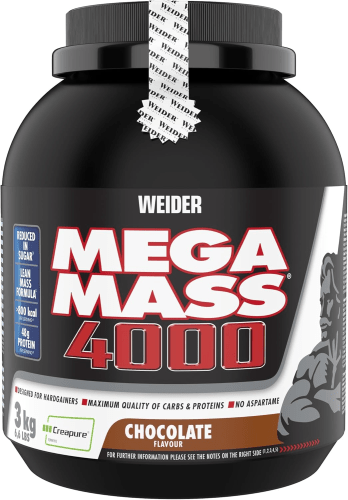 Mega Mass 4000 - 3000g - Schokolade