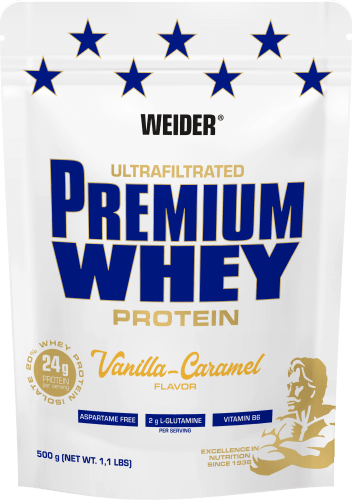 Premium Whey Protein - 500g - Vanille-Karamell