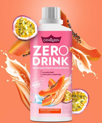Zero Drink - 1000ml - Papaya-Maracuja