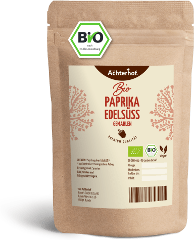 Paprika Edelsüss gemahlen Bio (500g)