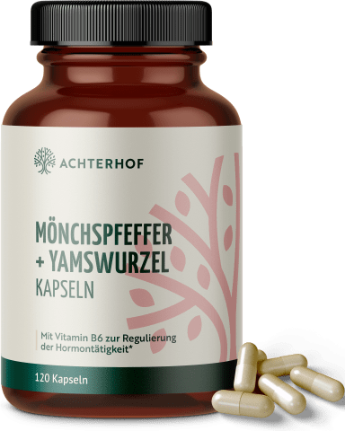 Mönchspfeffer + Yamswurzel Kapseln (120 Kapseln)