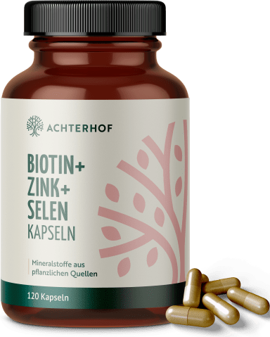 Biotin+Zink+Selen Kapseln (120 Kapseln)