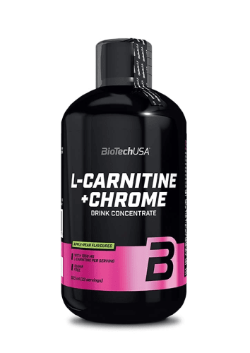 L-Carnitine + Chrome Concentrate - 500ml - Orange