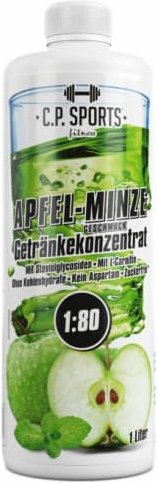 C.P. Sports Getränkekonzentrat - 1000ml - Apfel-Minze