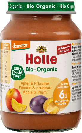 Apfel & Pflaume - 190g - Bio ab dem 6. Monat