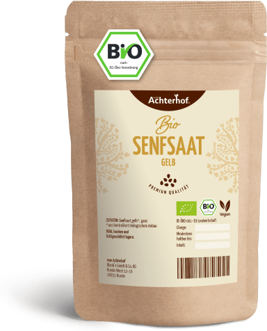 Senfsaat gelb ganz Bio (500g)