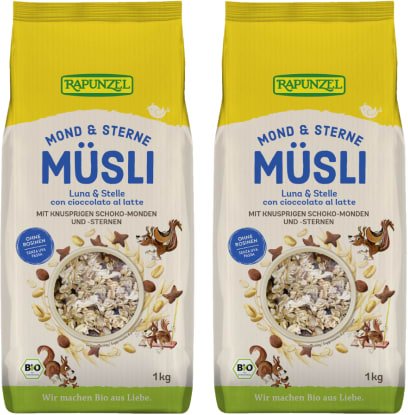 2 x Mond und Sterne Müsli (2x1000g)