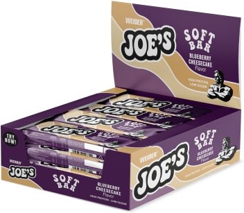 Joe's Soft Bar - 12x50g - Blueberry-Cheesecake