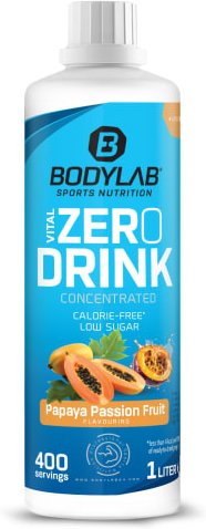 Vital Zero Drink - 1000ml - Papaya-passion fruit