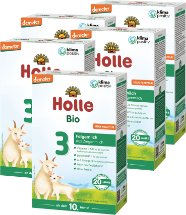 Demeter Folgemilch 3 auf Ziegenmilchbasis - 5x400g - ab dem 10. Monat