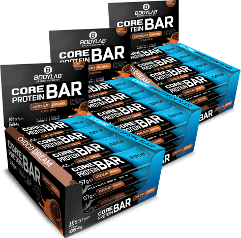 3 x Core Protein Bar (je 12 x 57g)