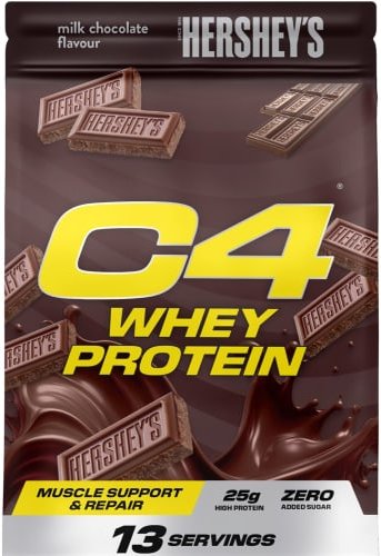 C4 Whey Protein Herhsey's Milk Chocolate (455g)