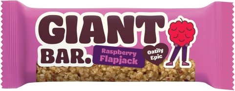Giant Flapjack Bar - 90g - Raspberry