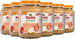 Apfel & Birne mit Hafer - 6x190g - Demeter ab dem 6. Monat