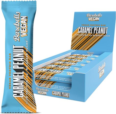 Vegan Protein Bar - 55g - Vegan Caramel Peanut