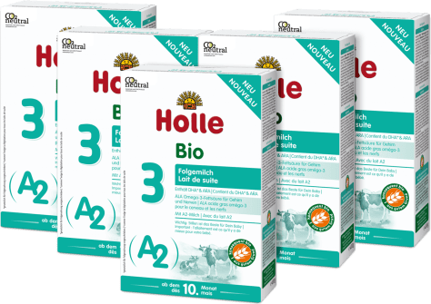 6er Pack A2 Bio-Folgemilch 3 ab dem 10. Monat (400g)