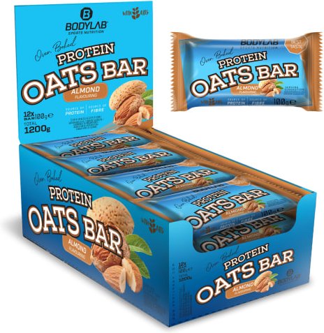 Protein Oats Bar - 12x100g - Almond Flavouring