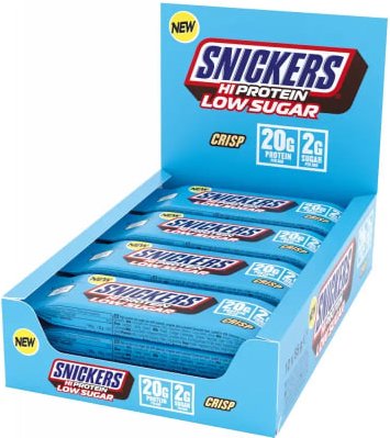 Snickers High Protein Low Sugar Crisp Bar (12x55g)