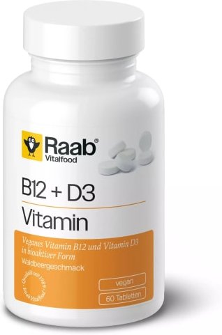 Vitamin B12 + D3 (60 Lutschtabletten)