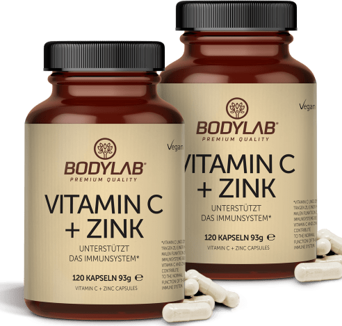 2 x Vitamin C + Zink (2 x 120 Kapseln)