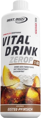 Vital Drink Zerop - 1000ml - Eistee Pfirsisch