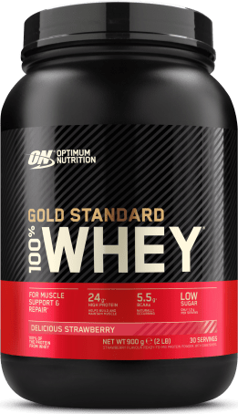 Thumbnail - 100% Whey Gold Standard - 900g - Delicious Strawberry