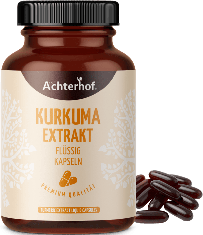 Kurkuma Extrakt Flüssig Kapseln (180 Kapseln)