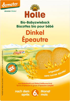 Demeter Babyzwieback Dinkel nach dem 6. Monat (200g)