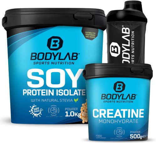 Bodylab24 Vegan Deal mit Soja Protein Isolat + Creatine Powder