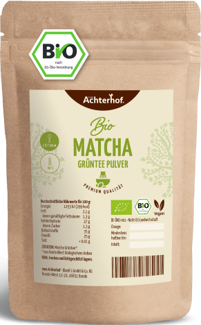 Bio Matcha Grüntee Pulver (250g)