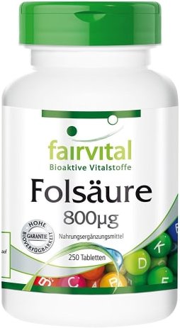 Folsäure (250 Tabletten)