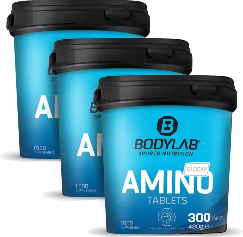 3 x Amino Tabs (je 300 Tabletten)