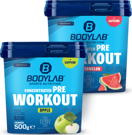 2 x Concentrated Pre Workout (500g)