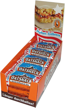 Energy OatSnack - 15x65g - Erdbeer-Joghurt