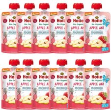 Demeter Apple Ant - 12x100g - Pouchy Apfel & Banane mit Birne ab dem 6. Monat