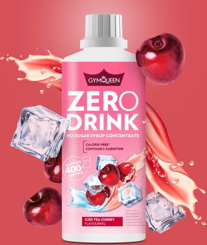 Zero Drink - 1000ml - Kirsch-Eistee