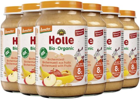 Birchermüesli - 6x220g - Bio ab dem 8. Monat