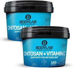 2 x Chitosan + Vitamin C - Support the Metabolism* (120 Kapseln)