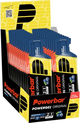 PowerGel Original - 24x41g - Schwarze Johannisbeere + Koffein