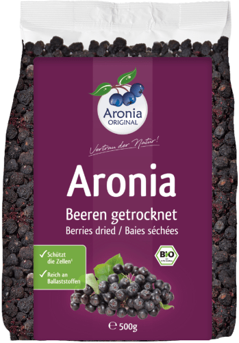 Thumbnail - Aroniabeeren getrocknet bio (500g)