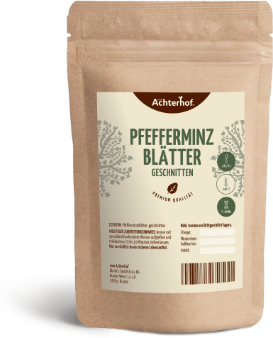 Pfefferminzblätter geschnitten (250g)