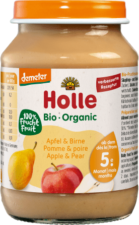 Apfel & Birne - 190g - Demeter ab dem 5. Monat